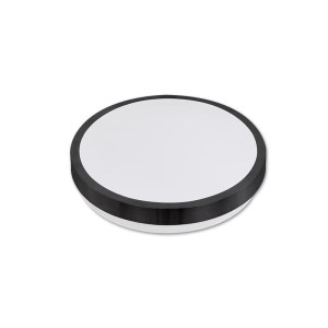 Plafon LED Solen 2xE27 230V IP44 okrągły czarny