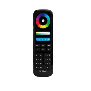 Pilot Led RGB+CCT 8 strefowy FUT089 Milight czarny