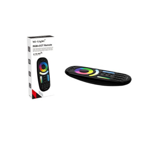Pilot dotykowy 4 - strefowy LED RGB+CCT (RGBWW) czarny