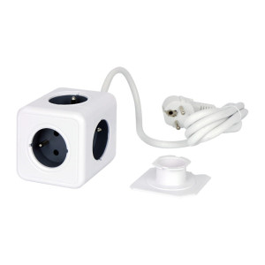 Rozgałęźnik Power Cube 5 gniazd 230V z przewodem 1,5m