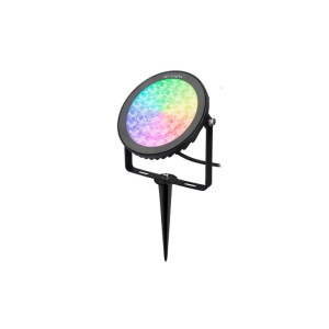 Lampa ogrodowa dogruntowa RGB+CCT 15W FUTC03