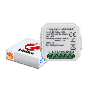 Przekaźnik Dopuszkowy 1ob ZigBee TUYA Działa bez N