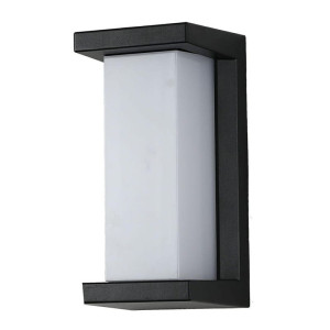 Kinkiet, lampa ogrodowa, elewacyjna HYDRA 1 x E27 IP54 - czarny