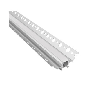 Profil do płytek 2m Ceramic Line W kątowy do taśm LED + klosz mleczny 2m
