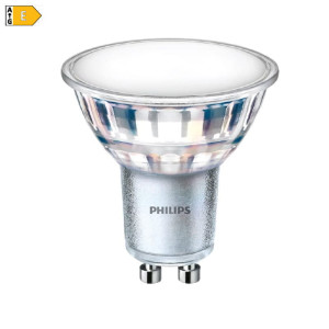 Żarówka LED Philips GU10 4,9W biała ciepła 120° Corepro LEDspot