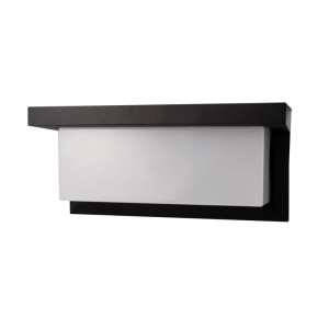 Kinkiet, lampa ogrodowa, elewacyjna LAGOS 1 x E27 IP44 - czarny