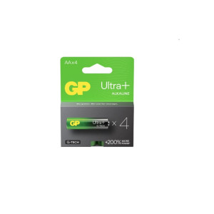 Bateria GP 1,5V AA LR06 ULTRA PLUS ALKALINE G-TECH - 4 szt.