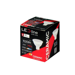 Żarówka LED MR16 8,5W PRIME ciepła 2700K 1020lm 10-18V AC/DC