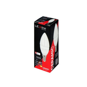 Żarówka LED E14 5W PRIME ciepła 2700K 700lm świeczka C37