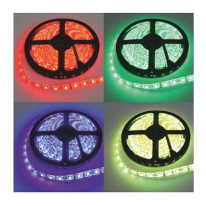 Taśma LED RGBWW 300SMD5050 IP20 RGB + biała ciepła niewodoodporna - 5m.