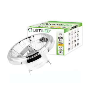 Żarówka LED G53 AR111 15W 24° biała ciepła