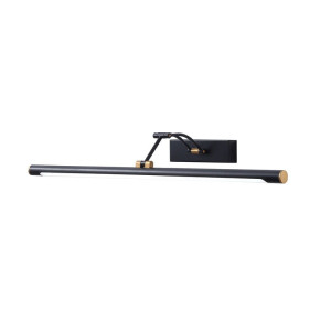 Kinkiet, lampa nad lustro 9W 50cm 4000K Rico czarna