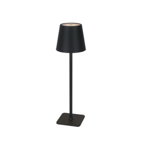 Lampa stołowa 3,5W 400lm CCT IP54 czarna aku 2x2000mAh TAZA