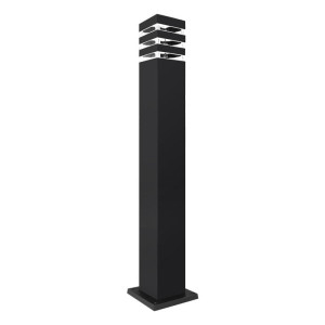 Słupek, lampa ogrodowa E27 80cm Malibu czarna