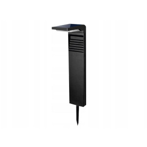 Lampa ogrodowa solarna wbijana słupek 41,3cm 2w1 zimna i ciepła