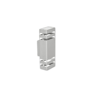 Lampa ogrodowa architektoniczna INEZ 2xGU10 IP54 - szara