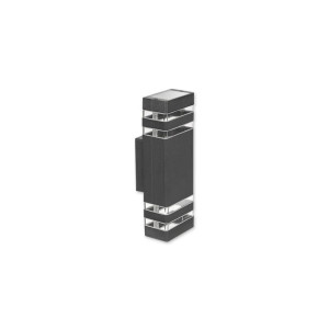 Lampa ogrodowa architektoniczna INEZ 2xGU10 IP54 - antracyt