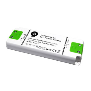 Zasilacz LED 60W 24V 2,5A meblowy slim POS FTPC60V24-C2