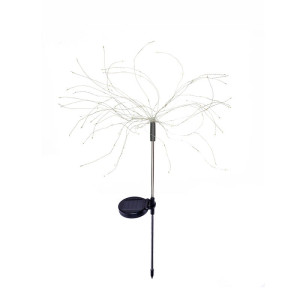 Lampa ogrodowa solarna 95cm fajerwerki drzewko SUNARI FLS-90 biała ciepła