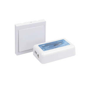 Wyłącznik klawiszowy + sterownik 12V ściemniacz MONO LED