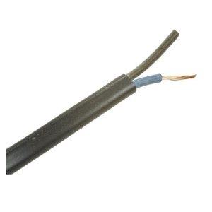 Przewód OMYp czarny płaski 2x1mm - 25m