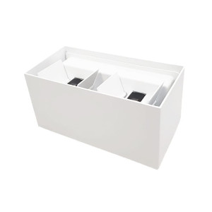 Kinkiet, lampa zewnętrzna LEO 4x3W IP54 4000K - biały