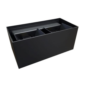 Kinkiet, lampa zewnętrzna LEO 4x3W IP54 4000K - czarny