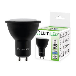 Żarówka LED GU10 6W 230V 120° 6500K biała zimna