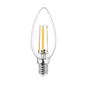 Żarówka LED E14 C35 7W świeczka Filament biała neutralna