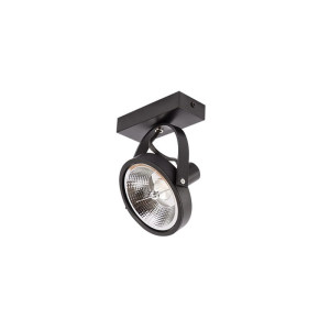 Kinkiet 1xES111 GU10 LED Leon ruchomy czarny