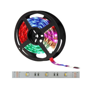 Taśma LED RGBNW 150SMD5050 IP20 biała neutralna niewodood. - 1m