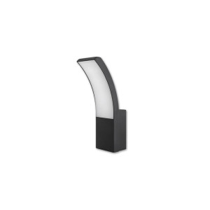 Kinkiet, lampa ogrodowa, elewacyjna LED 9W IP54 4000K Loreto - antracyt
