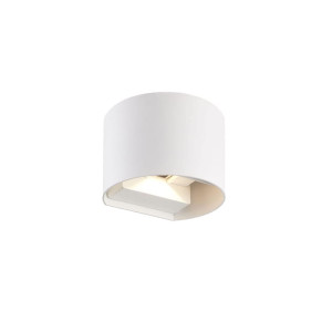 Kinkiet zewnętrzny LEDLINE LITE LED 2x3W 3000K ruchomy biały CILINDER
