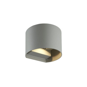 Kinkiet zewnętrzny LEDLINE LITE LED 2x3W 4000K ruchomy szary CILINDER