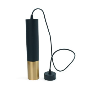 Lampa sufitowa wisząca CIRCUS GU10 - czarno - złota