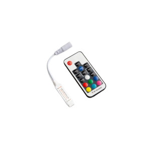 Kontroler LED RGB RF radiowy 5-12V 6A + pilot 17 przycisków