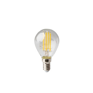 Żarówka LED E14 6W G45 Filament biała ciepła