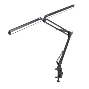 Lampka biurkowa LED TENUIX DUO 28W CCT czarna