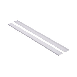 SZYBKA klosz mleczny do profili LED do płyt GK DEOLINE-XL