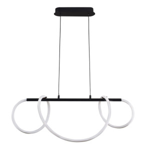 Lampa wisząca EMMA LED 38W 230V 4000K czarna