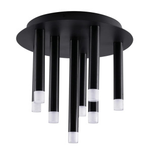 Lampa sufitowa 9xG9 GLAM czarna