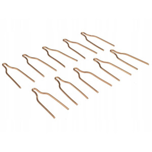 Grot do lutownicy miedziany profilowany 1,5mm komplet 10szt