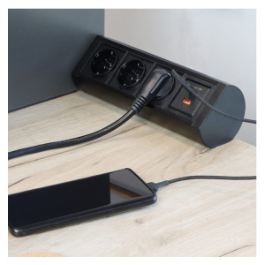 Listwa zasilająca OFFICEBOX USB A + C 1,8m