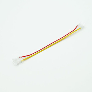 Złączka prosta 10mm COB CCT Click 3PIN z przewodem