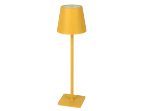 Lampa stołowa 3,5W 400lm CCT IP54 żółta aku 2x2000mAh TAZA