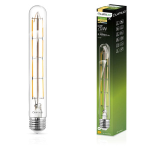 Żarówka LED E27 8W Filament T30 Tuba 360° 3000K biała ciepła