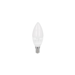 Żarówka LED E14 9W 230V biała ciepła 3000K C37 świeczka