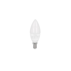 Żarówka LED E14 5W 230V biała ciepła 3000K C37 świeczka
