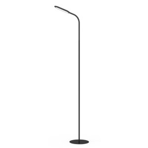 Lampa podłogowa LED 10W CCT z pilotem PFL20B - czarna