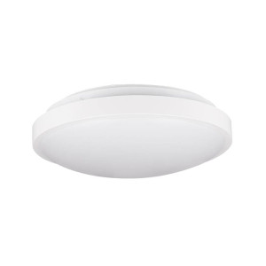 Plafon 2xE27 230V IP44 LUVO z czujnikiem ruchu okrągły biały